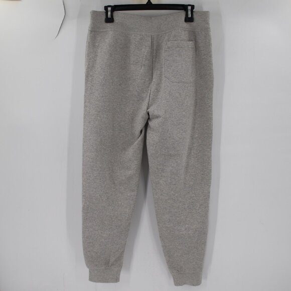 Polo Ralph Lauren Sweatpants Mens Medium Heather Grey Vintage Drawstring logo - Picture 3 of 11